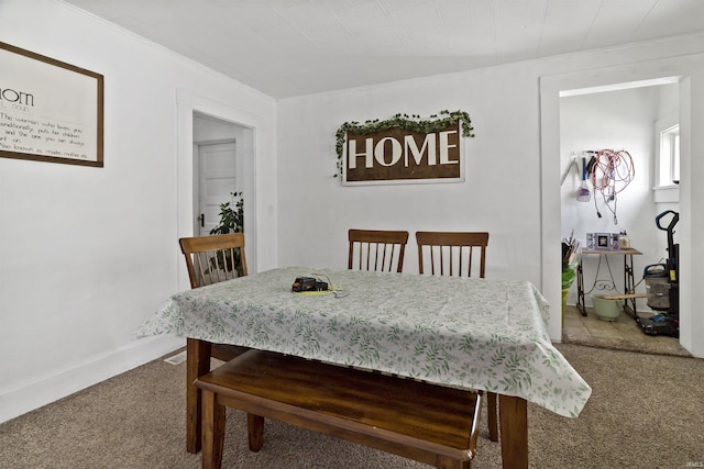 225 N E St, Marion, IN 46952 - dining space with carpet and ornamental molding