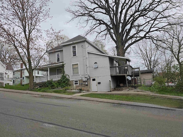 295-297 W Main St, Wabash, IN 46992 - view of front of property with covered porch