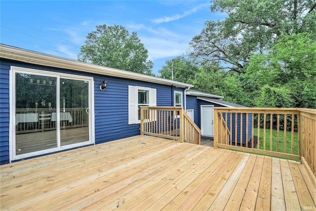 17725 Douglas Rd, South Bend, IN 46635 - view of deck