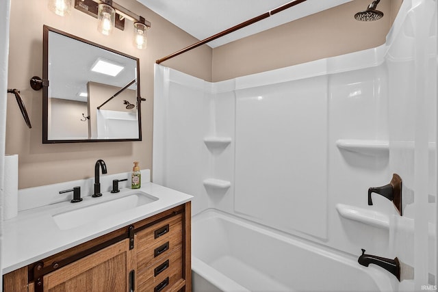 119 Towle Ave, Mishawaka, IN 46544 - bathroom featuring bathing tub / shower combination and vanity
