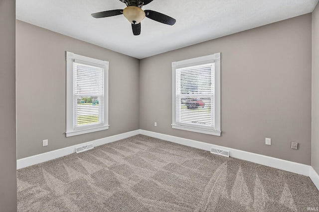 119 Towle Ave, Mishawaka, IN 46544 - spare room with carpet and a ceiling fan