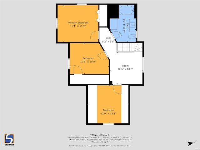 119 Towle Ave, Mishawaka, IN 46544 - view of room layout