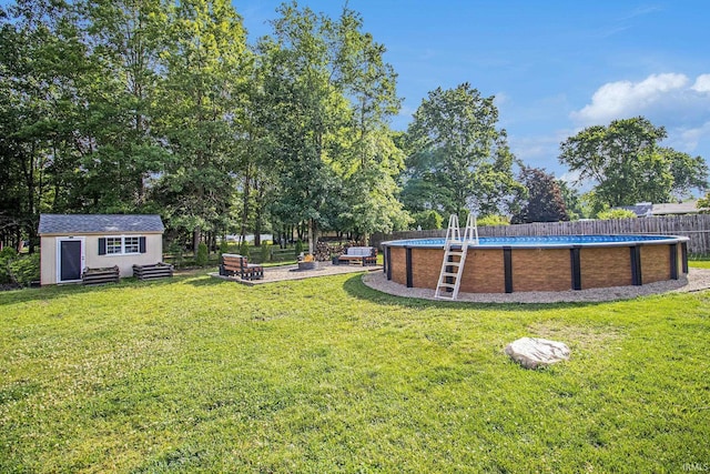 11999 Loughlin Dr, Mishawaka, IN 46545 - view of yard with an outdoor structure