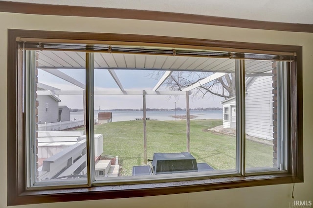 1049 Chapman Lake Dr, Warsaw, IN 46582 - detailed view of nearby water