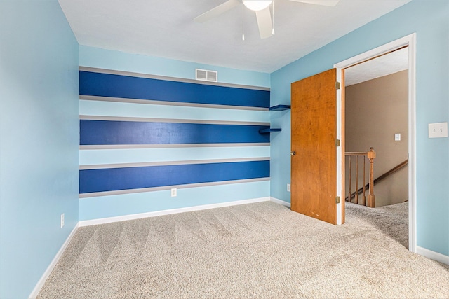 51268 Channel Ct, Elkhart, IN 46514 - carpeted spare room featuring ceiling fan and baseboards