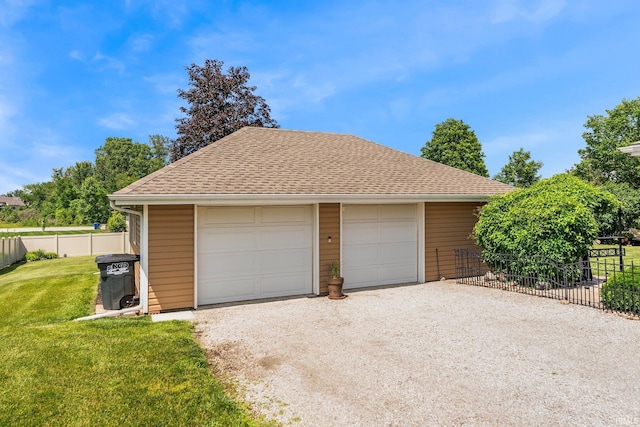 1123 E Gump Rd, Fort Wayne, IN 46845 - view of garage