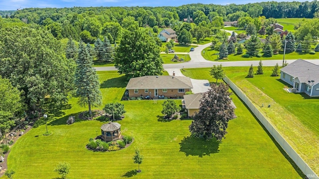 1123 E Gump Rd, Fort Wayne, IN 46845 - view from above of property
