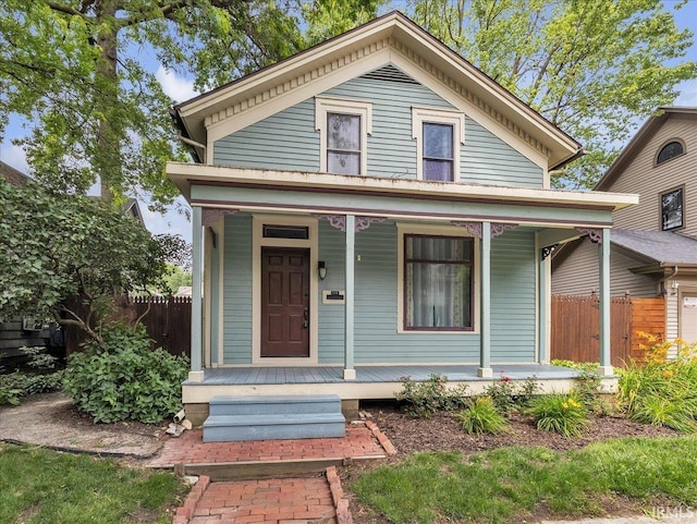 1310 W Jefferson Blvd, Fort Wayne, IN 46802 - view of front of property featuring covered porch