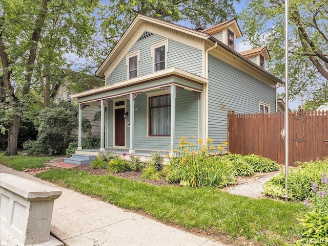 1310 W Jefferson Blvd, Fort Wayne, IN 46802 - view of front of home with a porch