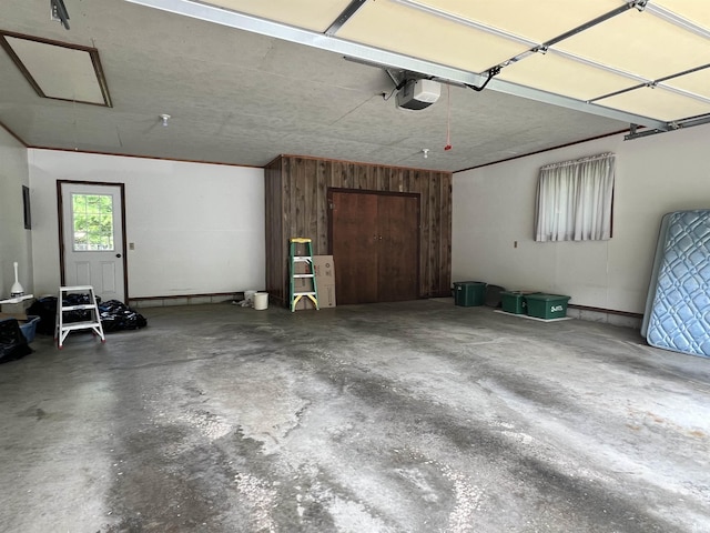 1140 Carlisle Dr, Jasper, IN 47546 - garage with a garage door opener