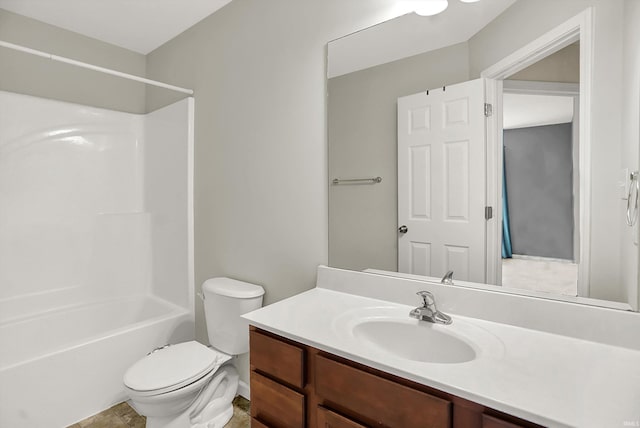 5972 N Ajuga Ct, Ellettsville, IN 47429 - bathroom with vanity and shower / washtub combination