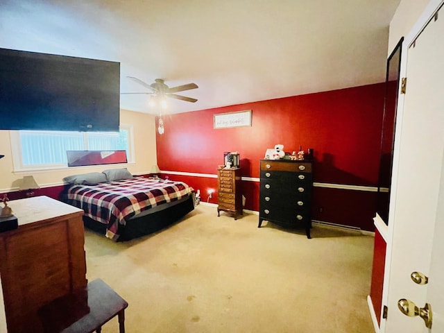 7640 Union Rd, Plymouth, IN 46563 - carpeted bedroom with ceiling fan