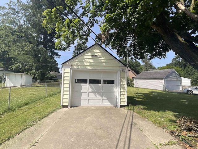 3001 S Pennsylvania Ave, Logansport, IN 46947 - detached garage with concrete driveway