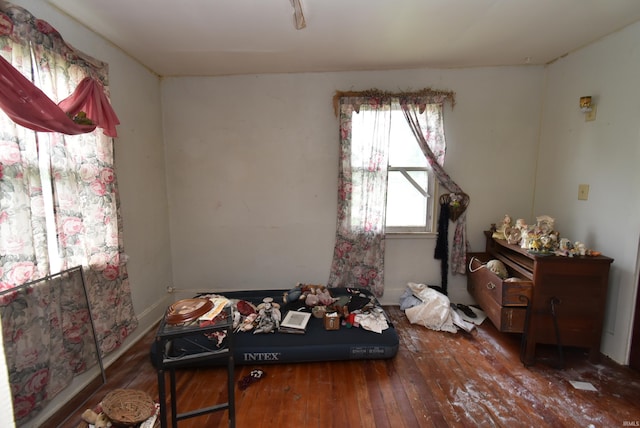 102 S Foster St, Boswell, IN 47921 - bedroom featuring hardwood / wood-style floors