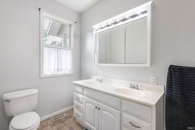 26973 Water Edge Dr, Elkhart, IN 46514 - full bath with baseboards and double vanity