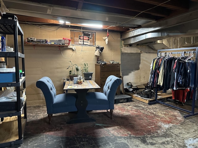 2816 E Morgan Ave, Evansville, IN 47711 - view of unfinished below grade area