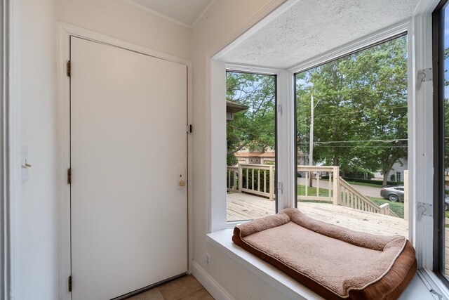 3865 E Forest Glen Ave, Leesburg, IN 46538 - entryway featuring light tile patterned floors and baseboards
