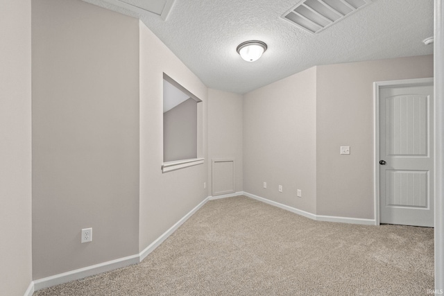 10263 Tirian Pl, Fort Wayne, IN 46835 - carpeted spare room with baseboards and a textured ceiling