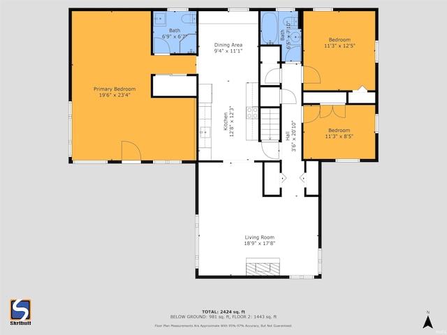 241 Sylvan Glen Dr, South Bend, IN 46615 - view of room layout