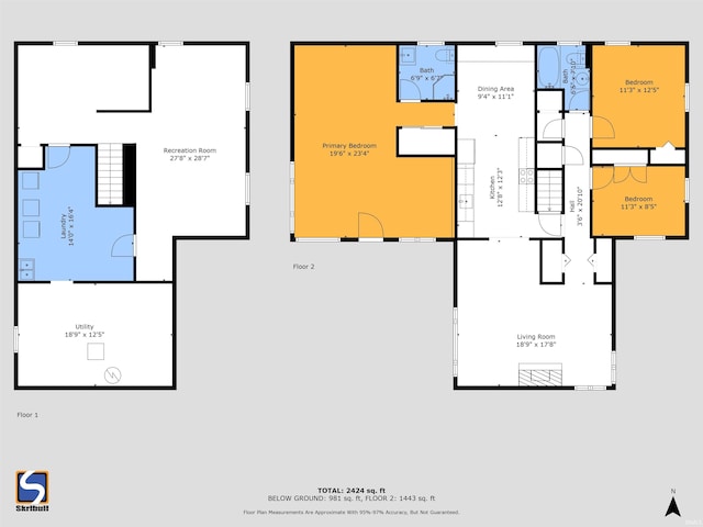 241 Sylvan Glen Dr, South Bend, IN 46615 - view of room layout
