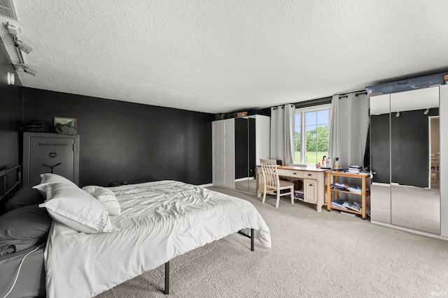 17135 Old 24 Rd, Woodburn, IN 46797 - bedroom with a textured ceiling and carpet