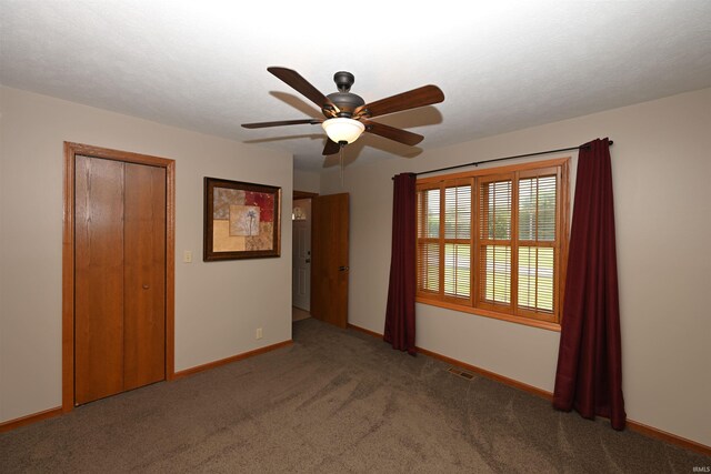 830 E Oak View Est, Winamac, IN 46996 - spare room with carpet flooring and ceiling fan
