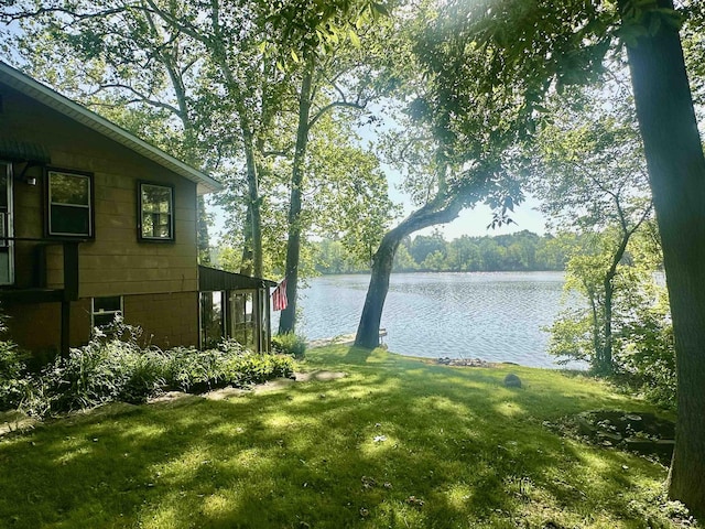 1995 S 445 E, Royer Lake, Lagrange, IN 46761 - view of green lawn with a water view