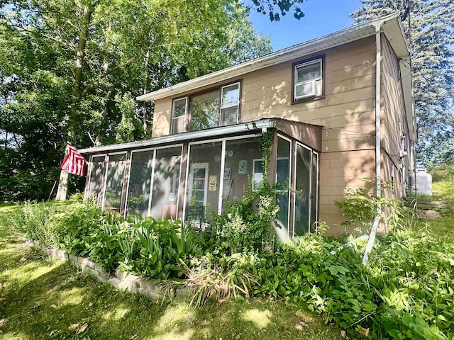 1995 S 445 E, Royer Lake, Lagrange, IN 46761 - view of front of property with a sunroom
