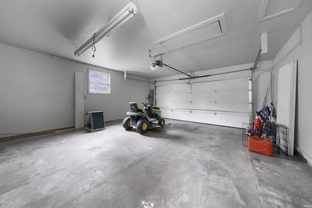 1545 Werling Rd, New Haven, IN 46774 - garage featuring a garage door opener