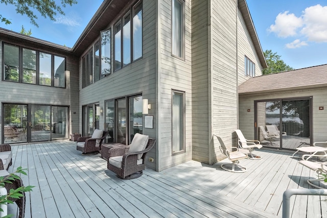 18 Ems T13E Ln, Leesburg, IN 46538 - view of wooden deck