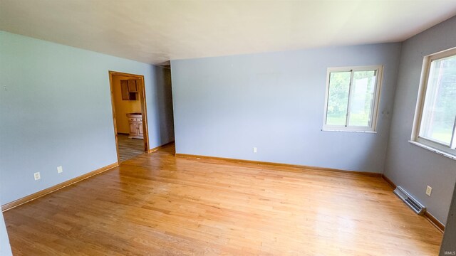 3557 N 150 E, Camden, IN 46917 - spare room featuring healthy amount of natural light and light wood finished floors