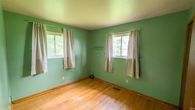 3557 N 150 E, Camden, IN 46917 - unfurnished room with wood finished floors and baseboards
