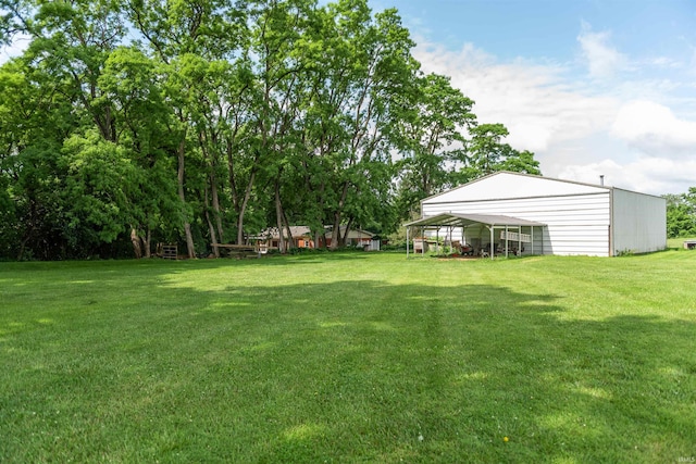 3557 N 150 E, Camden, IN 46917 - view of green lawn