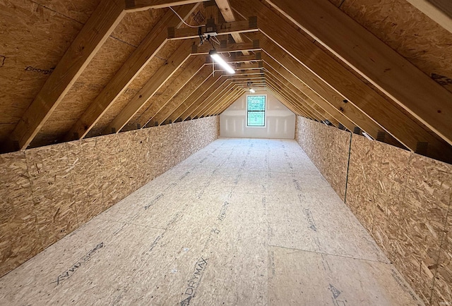 1405 Rosewood Dr, Washington, IN 47501 - view of unfinished attic