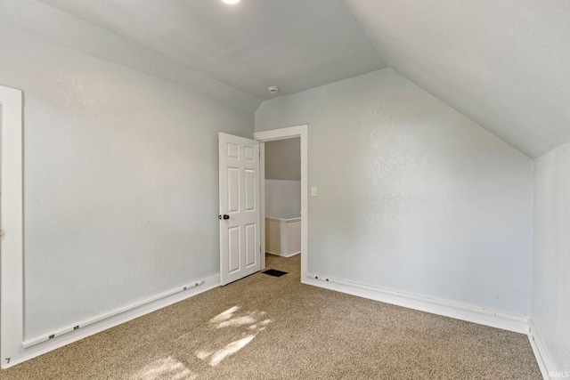 610 N 5th St, Goshen, IN 46528 - bonus room featuring vaulted ceiling and carpet floors
