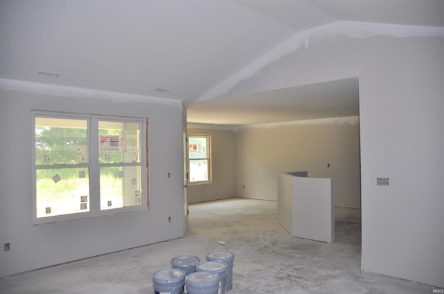 2011 Winesap Way, Kendallville, IN 46755 - spare room featuring lofted ceiling