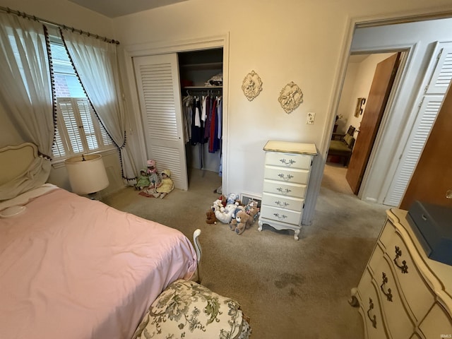 100 S Fairlawn Ave, Evansville, IN 47714 - bedroom with carpet flooring and a closet