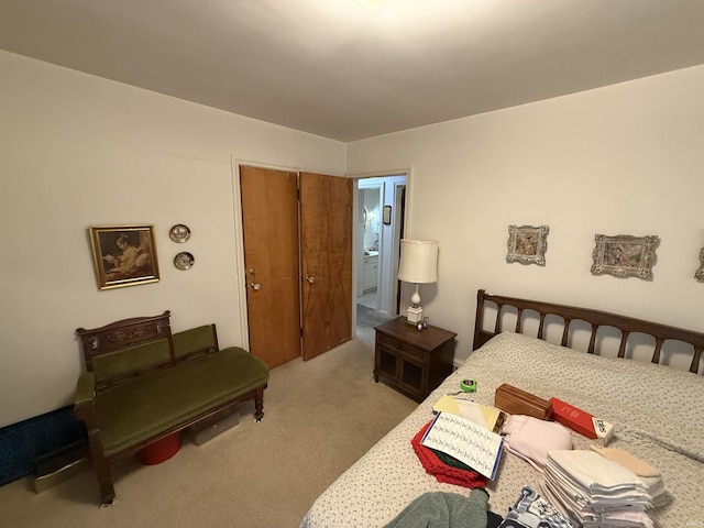 100 S Fairlawn Ave, Evansville, IN 47714 - carpeted bedroom featuring ensuite bathroom