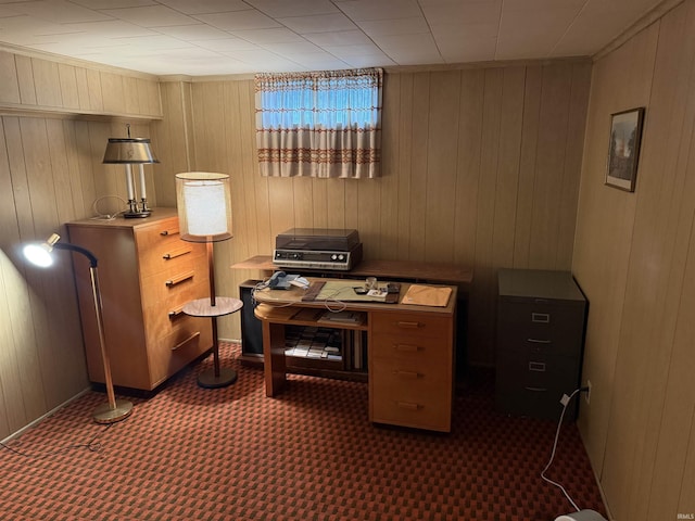 100 S Fairlawn Ave, Evansville, IN 47714 - office space featuring wood walls