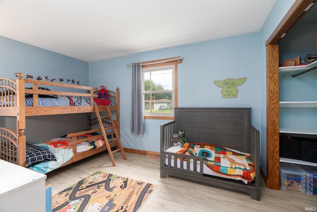 1205 Norma Jean Dr, Lafayette, IN 47909 - bedroom featuring wood finished floors and baseboards