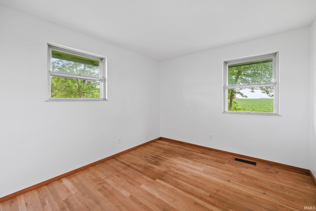 8416 S 400 W, Lafayette, IN 47909 - unfurnished room featuring baseboards and light wood-style flooring