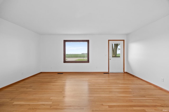 8416 S 400 W, Lafayette, IN 47909 - spare room with light wood-style floors and baseboards