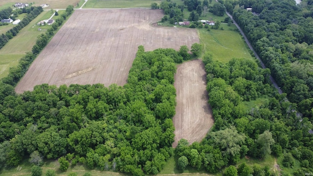 7916 S Grant City Rd, Knightstown, IN 46148 - aerial overview of property's location featuring rural landscape and farmland