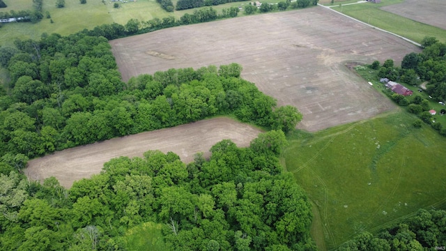 7916 S Grant City Rd, Knightstown, IN 46148 - aerial view of property's location featuring rural landscape