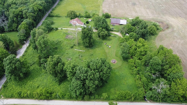 7916 S Grant City Rd, Knightstown, IN 46148 - aerial overview of property's location with rural landscape