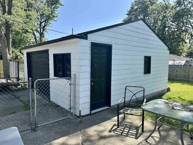 2407 Sherborne Blvd, Fort Wayne, IN 46805 - view of outdoor structure with a gate
