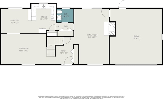 1822 Sherman Ave, South Bend, IN 46616 - view of room layout