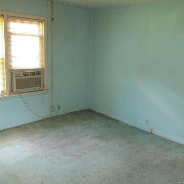 9219 N 100 W, West Lafayette, IN 47906 - empty room featuring carpet flooring and cooling unit