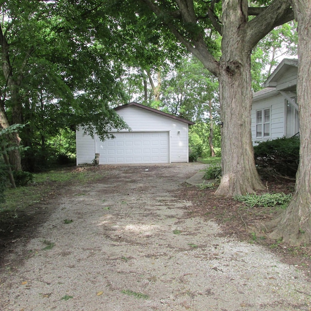 9219 N 100 W, West Lafayette, IN 47906 - view of detached garage