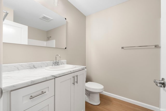 13969 Diavik Pl, Fort Wayne, IN 46845 - bathroom featuring wood finished floors and vanity